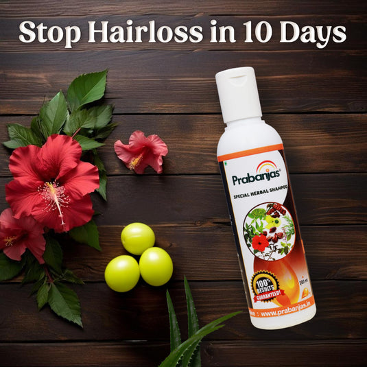 Prabanjas Shampoo - Stops Hairfall and Strengthen Hair Roots. Most Selling Hairfall control in India